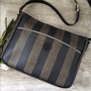 Vintage Fendi Piquot Striped Canvas 🖤